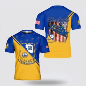 US Navy Blue Angels Patriotic 3D T&hellip;