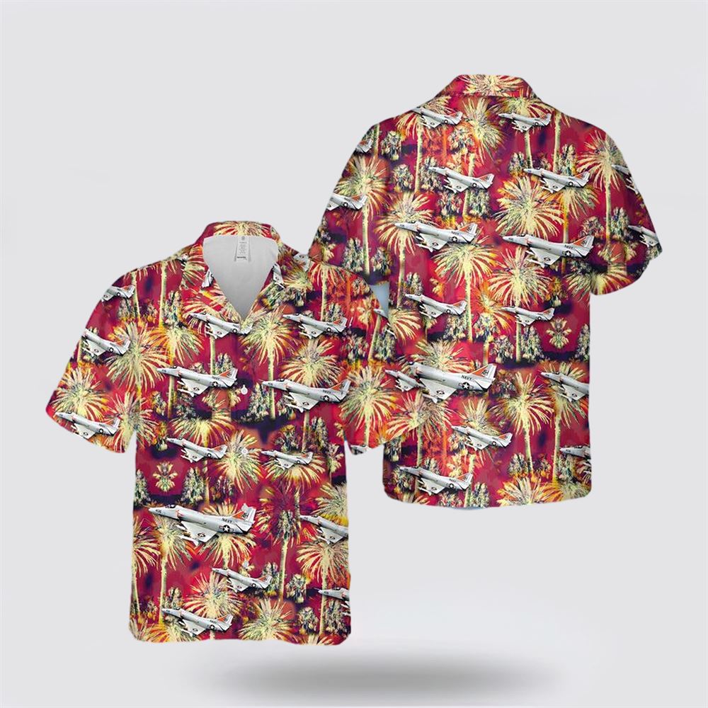 US Navy Douglas A-4 Skyhawk Hawaiian Shirt- Gifts For Military Personnel US Navy Douglas A-4 Skyhawk Hawaiian Shirt- Gifts For Military Personnel