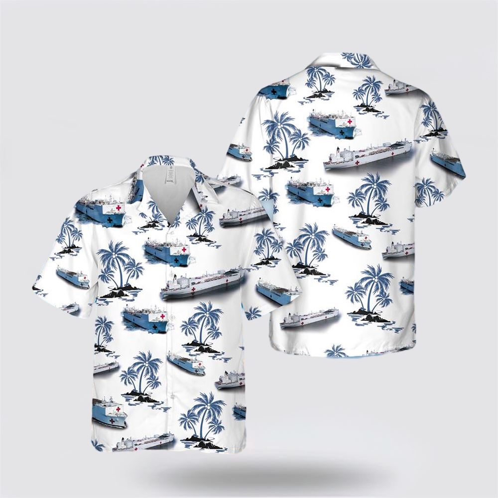 US Navy Hospital Ship Hawaiian Shirt – Vacation Mode Hawaiian Shirts US Navy Hospital Ship Hawaiian Shirt – Vacation Mode Hawaiian Shirts