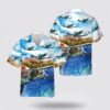 US Navy Lockheed C-130T Hercules Hawaiian Shirt – Gifts For Navy Soldiers