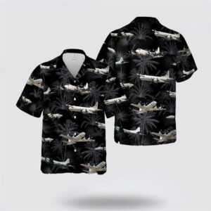 US Navy Lockheed P-3 Orion Hawaiian Shirt&hellip;