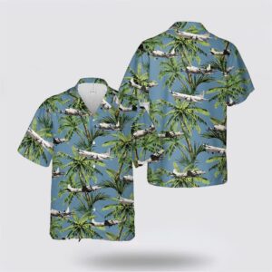 US Navy Lockheed P-3 Orion Hawaiian Shirt&hellip;