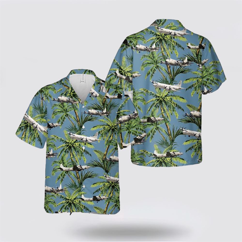 US Navy Lockheed P-3 Orion Hawaiian Shirt – Gifts For Navy Soldiers US Navy Lockheed P-3 Orion Hawaiian Shirt – Gifts For Navy Soldiers