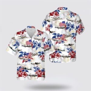 US Navy Lockheed P-3 Orion Hawaiian Shirt&hellip;