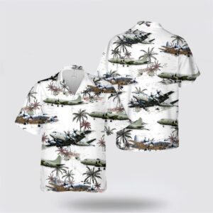 US Navy Lockheed P-3 Orion Hawaiian Shirt&hellip;