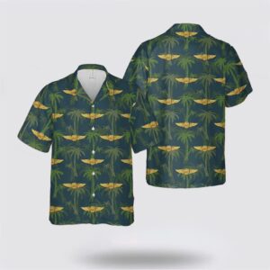 US Navy Naval Aircrew Wings Hawaiian Shirt&hellip;