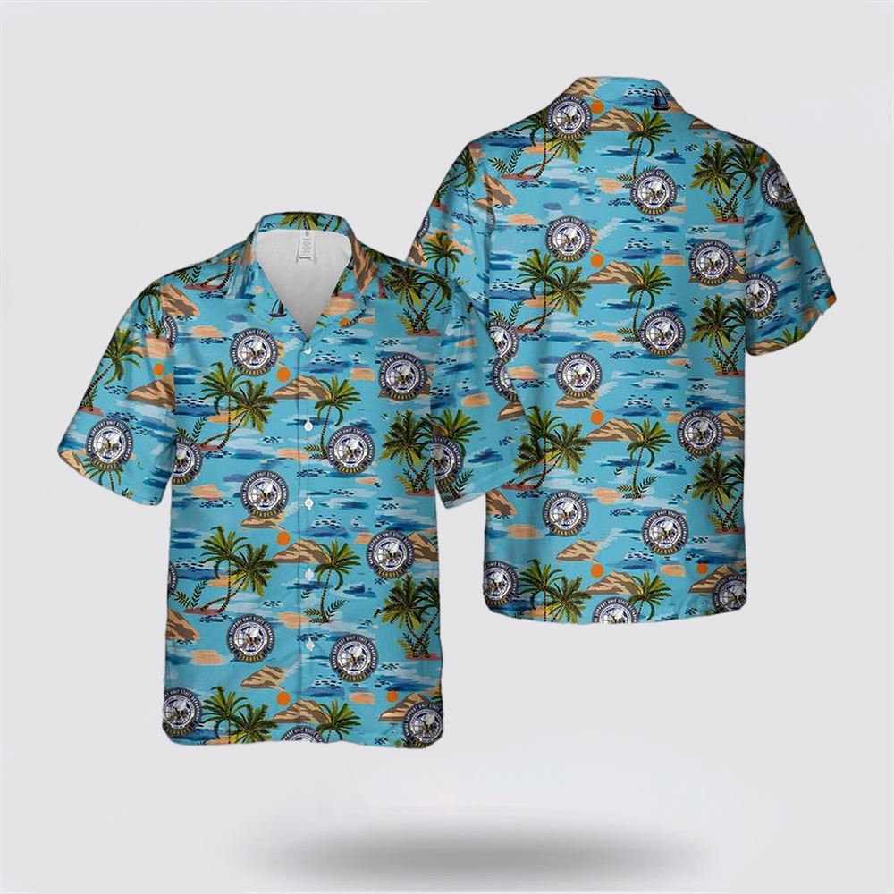 US Navy Seebees Naval Support Unit State Department Hawaiian Shirt – Gift For Military Personnel