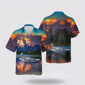 US Navy USS Kearsarge (LHD-3) Hawaiian Shirt&hellip;