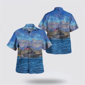 US Navy, USS Taylor (DD-468) Hawaiian Shirt&hellip;