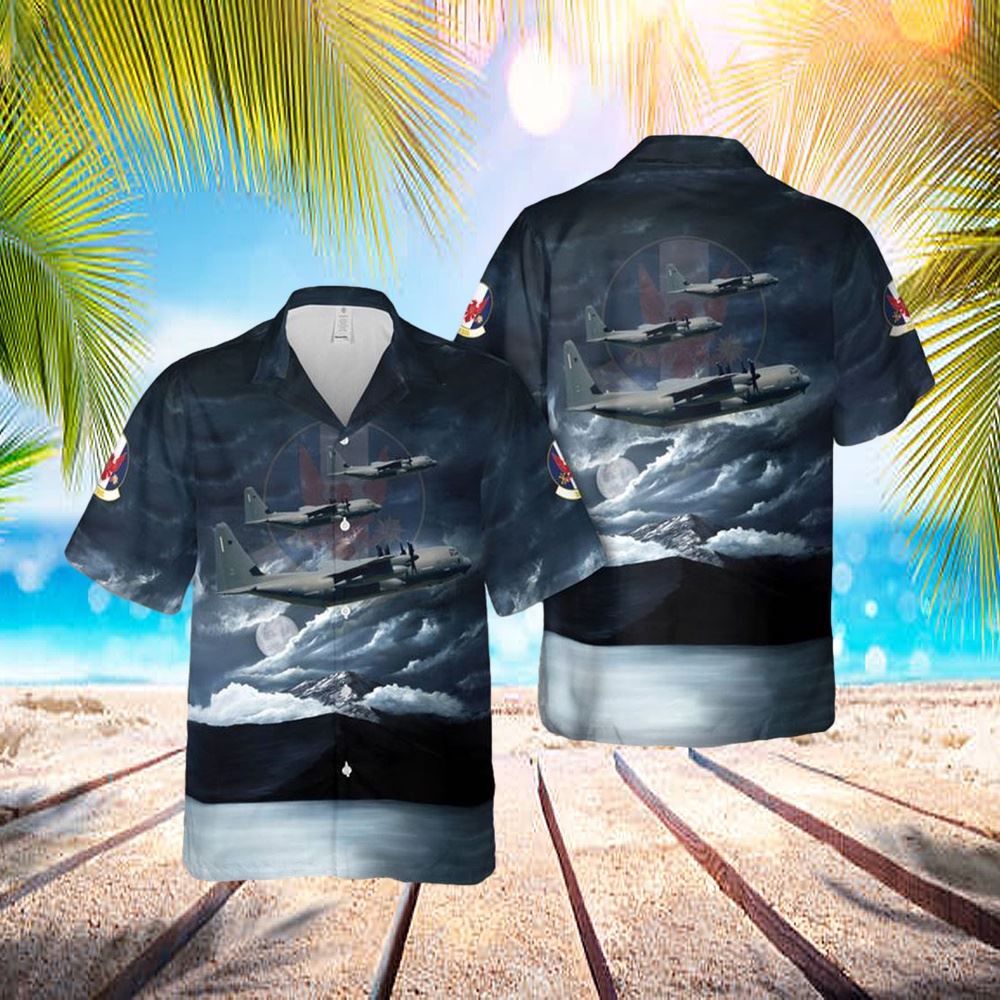 Us Air Force 1st Special Operations Squadron Mc-130J Commando II Hawaiian Shirt – Hawaiian Outfit For Men