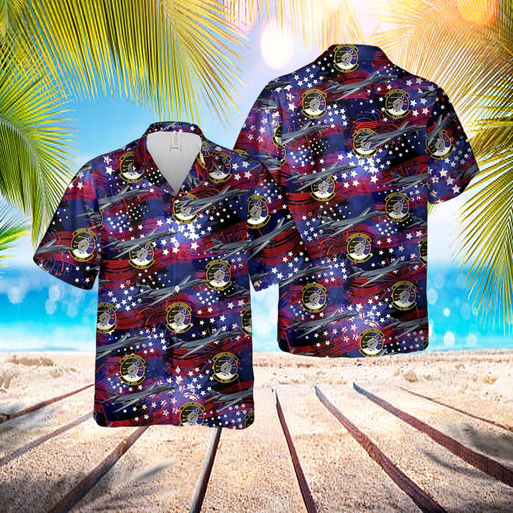 Us Air Force 28th Aircraft Maintenance Squadron Rockwell B-1b Lancer, 4th Of July Hawaiian Shirt – Hawaiian Outfit For Men