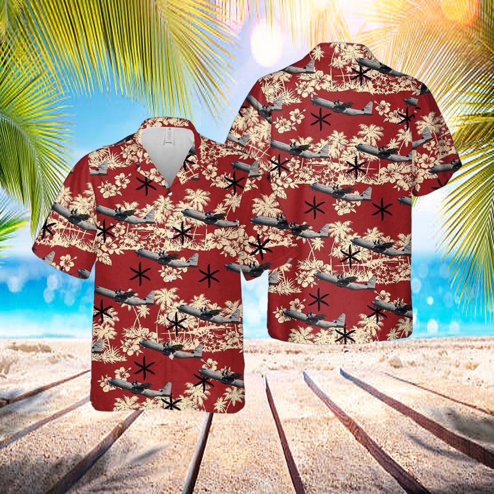 Us Air Force 39th Airlift Squadron Lockheed C-130j Super Hercules 3 Hawaiian Shirt – Hawaiian Outfit For Men