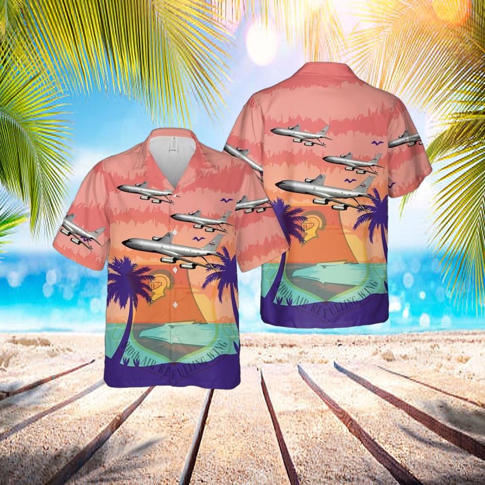 Us Air Force 940th Air Refueling Wing Boeing Kc-135e Stratotanker Hawaiian Shirt – Hawaiian Outfit For Men Us Air Force 940th Air Refueling Wing Boeing Kc-135e Stratotanker Hawaiian Shirt – Hawaiian Outfit For Men