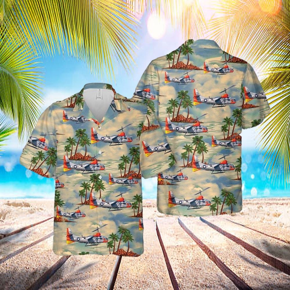 Us Air Force Bell Helicopter Textron Xv-3 Hawaiian Shirt – Hawaiian Outfit For Men – Gift For Young Adult