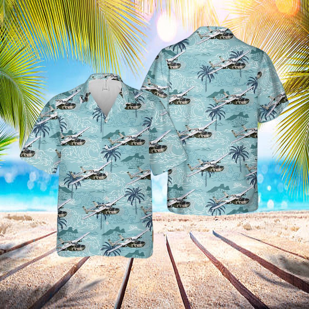 Us Air Force Cessna O-2a Skymaster Oscar Deuce Hawaiian Shirt – Beachwear For Men – Best Hawaiian Shirts