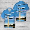 Us Air Force Convair Yb-58a-1-Cf Hustler Hawaiian Shirt – Beachwear For Men – Best Hawaiian Shirts