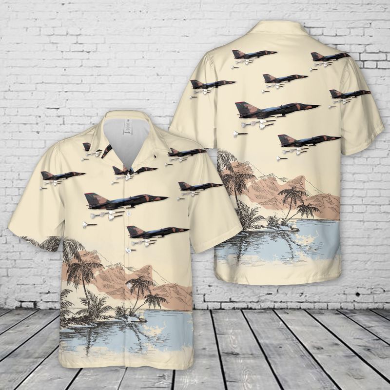 Us Air Force F-111 Aardvark Hawaiian Shirt – Beachwear For Men – Best Hawaiian Shirts