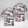 US Air Force F-5E Tiger II Of 527th Tactical Fighter Training Aggressor Squadron Hawaiian Shirt – Mens Hawaiian Shirt – US Air Force Gifts