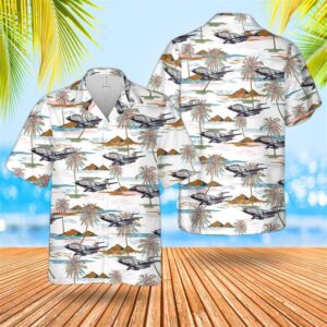 Us Air Force F101b Voodoo Hawaiian Shirt&hellip;