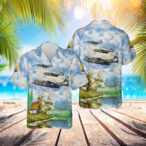 Us Air Force Merlins Magic Mc-130h Combat Talon II Of 7th Special Operations Squadron Hawaiian Shirt – Hawaiian Outfit For Men