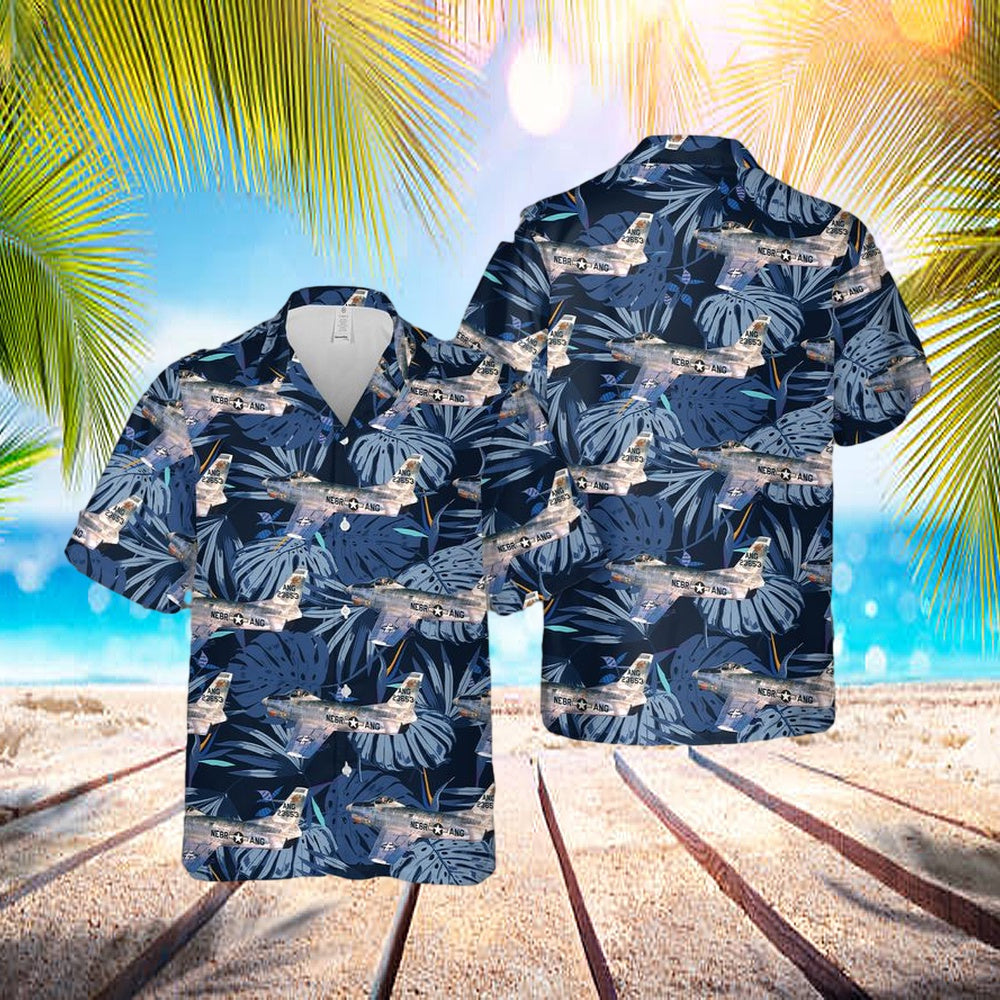 Us Air Force Nebraska Air National Guard North American F-86d-40-Na Sabre 52-3653 Hawaiian Shirt – Beachwear For Men – Best Hawaiian Shirts Us Air Force Nebraska Air National Guard North American F-86d-40-Na Sabre 52-3653 Hawaiian Shirt – Beachwear For Men – Best Hawaiian Shirts
