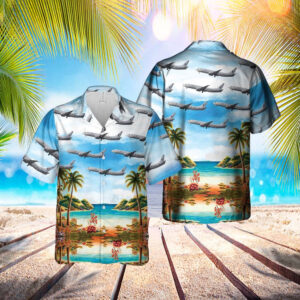 Us Navy Boeing P-8a Poseidon Hawaiian Shirt&hellip;