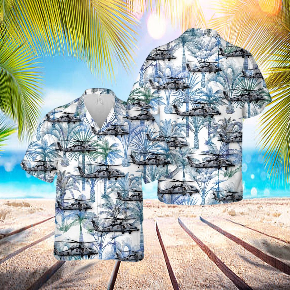 Usaf Sikorsky Hh-60g Pave Hawk 66th Rescue Squadron Hawaiian Shirt – Beachwear For Men – Best Hawaiian Shirts