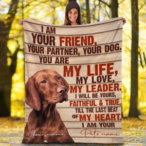 Vizsla – Your Friend Your Partner Blanket&hellip;