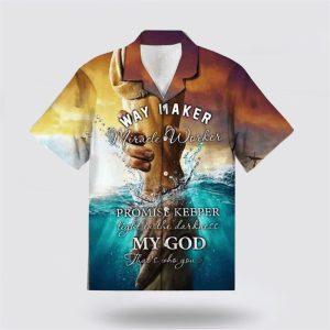 Way Maker Miracle Worker Christian Hawaiin Shirt&hellip;
