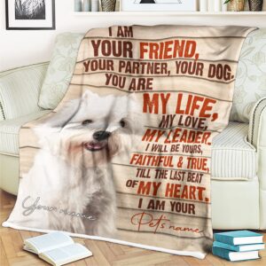 West Highland White Terrier Fleece Throw Blanket&hellip;