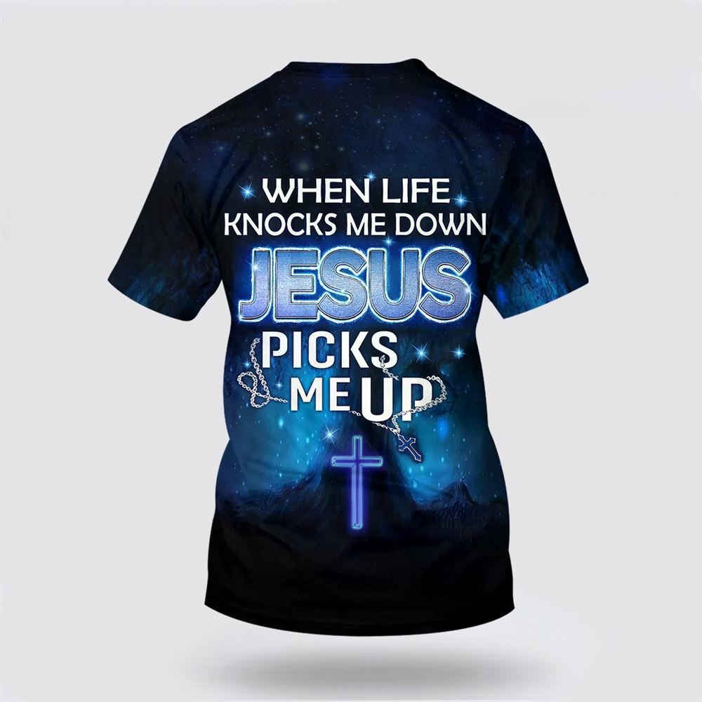 When Life Knocks Me Down Jesus Pick Me Up – Gifts For Christians