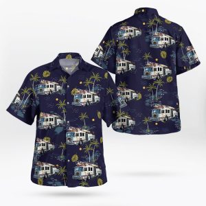 ew York Lancaster Fire Department Hawaiian Shirt&hellip;