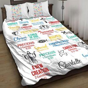 A Child of God Christian Quilt Bedding&hellip;