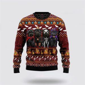 Affenpinscher Dog Halloween Ugly Christmas Sweater –&hellip;
