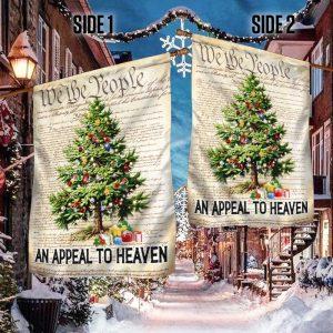 An Appeal To Heaven Christmas Pine Tree Flag – Christmas Flag Outdoor Decoration