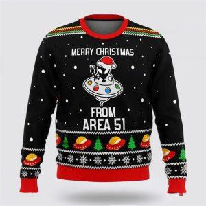 Area Aliens Ugly Sweater Merry Xmas Festive&hellip;