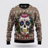 Animal Santa Skull Ugly Christmas Sweater Festive and Trendy Holiday Apparel – Christmas Gifts For Frends