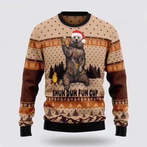 Bear Camping Christmas Ugly Christmas Sweater –&hellip;