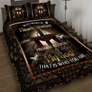 Beautiful Jesus Cross Quilt Bedding Set –&hellip;