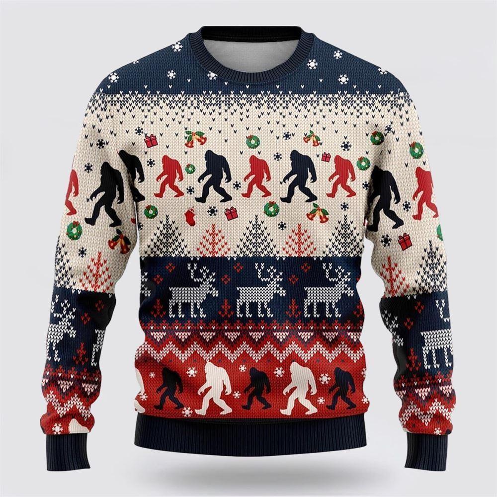 Bigfoot Christmas Sweater – Best Gift For Christmas
