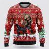 Bigfoot Goes To Spend Christmas With Shletie Ugly Christmas Sweater – Best Gift For Christmas