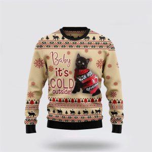 Black Cat Baby Ugly Christmas Sweater –&hellip;