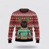 Black Cat Be Jolly Ugly Christmas Sweater – Cat Lover Christmas Sweater