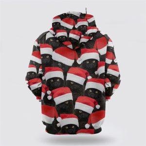 Black Cat Christmas Group All Over Print&hellip;