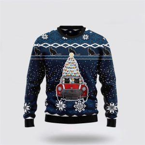 Black Cat Meowy Catmas Ugly Christmas Sweater&hellip;