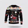 Black Cat Six Feet Ugly Christmas Sweater – Cat Lover Christmas Sweater