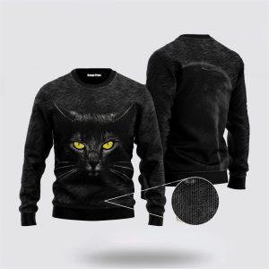 Black Cat Ugly Christmas Sweater – Cat&hellip;
