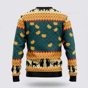 Black Cat Ugly Christmas Sweater 3D –&hellip;