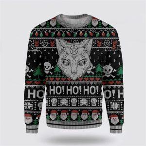 Black Cat Wicca Ugly Christmas Sweater –&hellip;