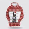 Boxer Too Cute Christmas All Over Print 3D Hoodie – Pet Lover Christmas Hoodie